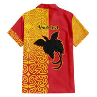 Papua New Guinea Oro Tapa Personalised Family Matching Summer Maxi Dress and Hawaiian Shirt Simple Bird of Paradise Style - Polynesian Pride