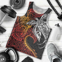 Papua New Guinea Sepik Personalised Men Tank Top PNG Bird of Paradise Tattoo LT9 - Polynesian Pride