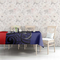 Personalised PNG Bougainville Tablecloth Bird of Paradise Tattoo Flag Motif - Polynesian Pride