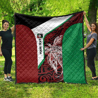 Personalised PNG East New Britain Province Quilt Bird of Paradise Tattoo Flag Motif - Polynesian Pride