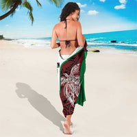 Personalised PNG East New Britain Province Sarong Bird of Paradise Tattoo Flag Motif - Polynesian Pride