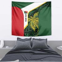 Personalised PNG East Sepik Province Tapestry Bird of Paradise Tattoo Flag Motif - Polynesian Pride