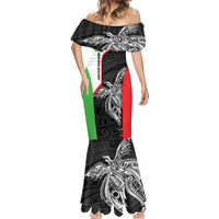 Personalised PNG Southern Highlands Province Mermaid Dress Bird of Paradise Tattoo Flag Motif LT9 - Polynesian Pride
