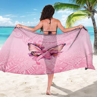 Faith Hope Love Butterfly Ribbon Personalised Sarong