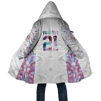 Custom New Zealand Aotearoa Cloak Pink Maori Paua Shell Indigenous - Polynesian Pride