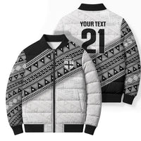2026 Autumn Rugby Nations Fiji Custom Bomber Puffer Jacket Fijian Tapa Tribal Lauhala Inspired LT9 - Polynesian Pride