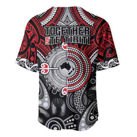 Aotearoa and Australia Baseball Jersey New Zealand Honour The Treaty Ake!Ake!Ake!