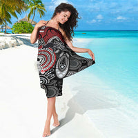 Aotearoa and Australia Sarong New Zealand Honour The Treaty Ake!Ake!Ake!