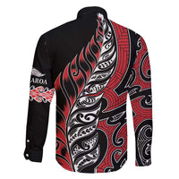 Koru Fern New Zealand Family Matching Summer Maxi Dress and Hawaiian Shirt Maori Tribal Pattern LT9 - Polynesian Pride