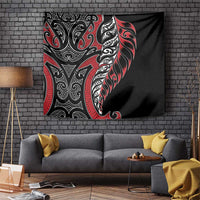 Koru Fern New Zealand Tapestry Maori Tribal Pattern