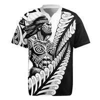 Koru Fern New Zealand Maori Tribal Warrior Rugby Jersey