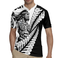 Koru Fern New Zealand Maori Tribal Warrior Rugby Jersey