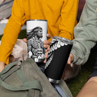 Koru Fern New Zealand Maori Tribal Warrior Tumbler Cup