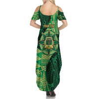 Personalised Tonga Saineha High School Summer Maxi Dress Since 1978 Special Kupesi Pattern
