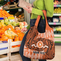 Personalised Tonga Tailulu College Grocery Bag Since 1967 Special Kupesi Pattern Version 2