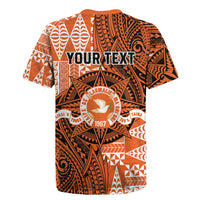 Personalised Tonga Tailulu College Rugby Jersey Since 1967 Special Kupesi Pattern Version 2 LT9 - Polynesian Pride