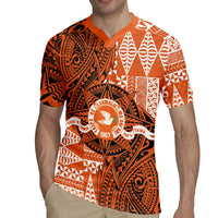 Personalised Tonga Tailulu College Rugby Jersey Since 1967 Special Kupesi Pattern Version 2 LT9 - Polynesian Pride