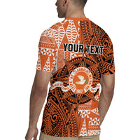 Personalised Tonga Tailulu College Rugby Jersey Since 1967 Special Kupesi Pattern Version 2 LT9 - Polynesian Pride