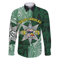 Personalised Tonga Takuilau College Family Matching Summer Maxi Dress and Hawaiian Shirt Since 1975 Special Kupesi Pattern