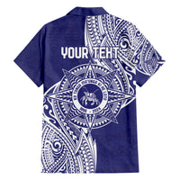 Personalised Tonga Tupou College Tolo 158th Anniversary Family Matching Puletasi and Hawaiian Shirt Special Kupesi Pattern LT9 - Polynesian Pride