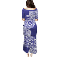 Personalised Tonga Tupou College Tolo 158th Anniversary Family Matching Puletasi and Hawaiian Shirt Special Kupesi Pattern LT9 - Polynesian Pride