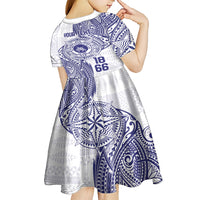 Personalised Tonga Tupou College Tolo Kid Short Sleeve Dress Since 1866 Special Kupesi Pattern