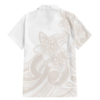 Polynesian Tribal Plumeria Lotu Tamaiti Family Matching Mermaid Dress and Hawaiian Shirt Pastel Nude LT9 - Polynesian Pride