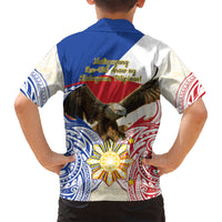 Philippines Independence Day Kid Hawaiian Shirt Pilipinas Eagle 126th Anniversary