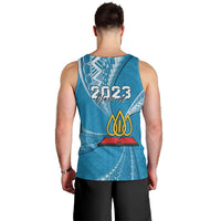 Personalised Tonga Lavengamalie College Men Tank Top Class Of Year Tongan Ngatu Pattern LT14 - Polynesian Pride