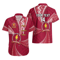 Personalised Tonga Beulah College Hawaiian Shirt Tongan Ngatu Pattern LT14 - Polynesian Pride