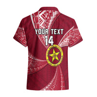 Personalised Tonga Eua High School Hawaiian Shirt Tongan Ngatu Pattern LT14 - Polynesian Pride