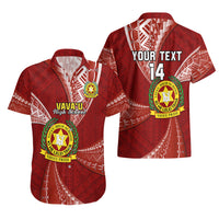 Personalised Tonga Vavau High School Hawaiian Shirt Tongan Ngatu Pattern LT14 - Polynesian Pride