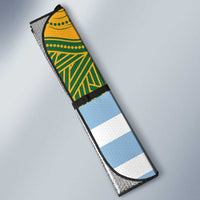 Rugby 2025 Championship Auto Sun Shade Combination of Southern Hemisphere Countries LT14 - Polynesian Pride
