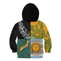 Personalised Rugby 2025 Championship Kid Hoodie Combination of Southern Hemisphere Countries - Polynesian Pride