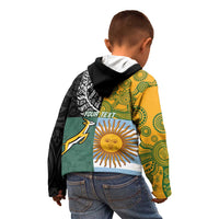 Personalised Rugby 2025 Championship Kid Hoodie Combination of Southern Hemisphere Countries - Polynesian Pride