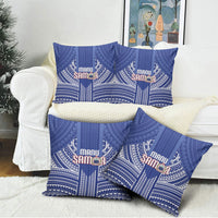Manu Samoa Rugby 2026 Pillow Cover Samoan Pattern