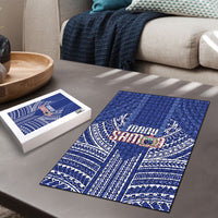 Manu Samoa Rugby 2026 Puzzle Samoan Pattern