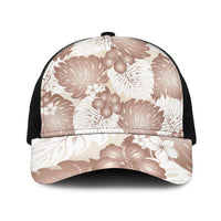 Mocha Mousse Aloha Hawaii Baseball Net Cap Monstera Hibiscus Plumeria Seamless Vibes LT14 One Size Black Mocha Mousse - Polynesian Pride