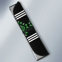 Aotearoa Atua Papatuanuku Auto Sun Shade Maori Earth Mother Taniko Motifs LT14 - Polynesian Pride