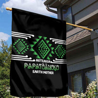 Aotearoa Atua Papatuanuku Garden Flag Maori Earth Mother Taniko Motifs LT14 - Polynesian Pride