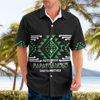 Aotearoa Atua Papatuanuku Personalised Hawaiian Shirt Maori Earth Mother Taniko Motifs LT14 - Polynesian Pride