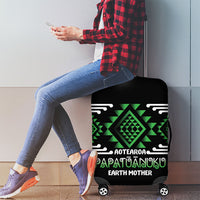 Aotearoa Atua Papatuanuku Luggage Cover Maori Earth Mother Taniko Motifs LT14 - Polynesian Pride