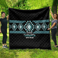 Aotearoa Atua Tangaroa Quilt Maori God Of The Sea Taniko Motifs LT14 - Polynesian Pride