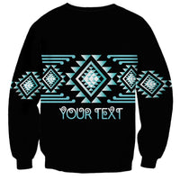 Aotearoa Atua Tangaroa Personalised Sweatshirt Maori God Of The Sea Taniko Motifs LT14 - Polynesian Pride