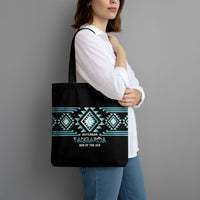 Aotearoa Atua Tangaroa Tote Bag Maori God Of The Sea Taniko Motifs LT14 - Polynesian Pride