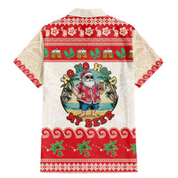 Mele Kalikimaka Hawaii Family Matching Mermaid Dress and Hawaiian Shirt Funny Beer-Loving Santa Hawaiian Tropical LT14 - Polynesian Pride