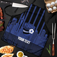 New Zealand Auckland Football Custom Apron Go City of Sails Est 2025 LT14 Black - Polynesian Pride
