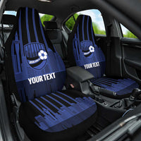 New Zealand Auckland Football Custom Car Seat Cover Go City of Sails Est 2025 LT14 One Size Black - Polynesian Pride