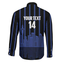 New Zealand Auckland Football Custom Family Matching Summer Maxi Dress and Hawaiian Shirt Go City of Sails Est 2025 LT14 - Polynesian Pride