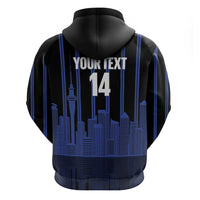 New Zealand Auckland Football Custom Hoodie Go City of Sails Est 2025 LT14 - Polynesian Pride